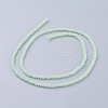 Imitation Jade Glass Beads Strands GLAA-G045-A04-2