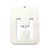 Non-Tarnish 304 Stainless Steel Pendants STAS-K216-49H-P-3