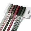 18 Yards 6 Styles Polyester Ribbon SRIB-C001-G02-1