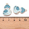 Alloy Enamel Pendants ENAM-T020-69-3