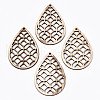 Unfinished Hollow Wood Big Pendants WOOD-N006-101-1