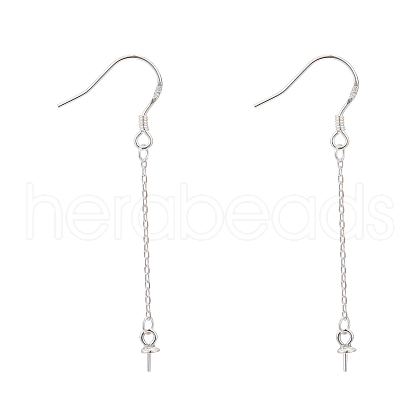 925 Sterling Silver Earring Hooks Findings STER-I014-26S-1