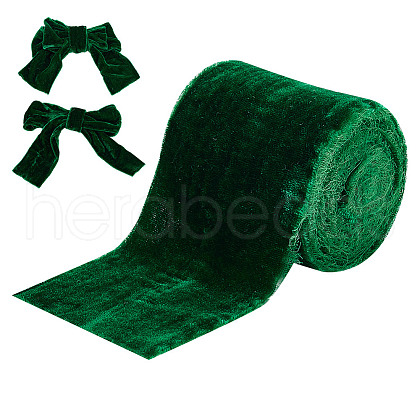 5 Yards Polyester Frayed Ribbon OCOR-WH0082-226B-05-1