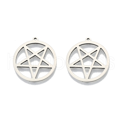 Non-Tarnish 201 Stainless Steel Pendants STAS-N098-101P-1