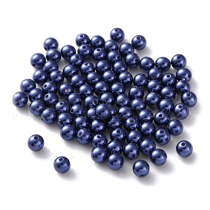 Plastic Imitation Pearl Beads FIND-M059-01B-03-1