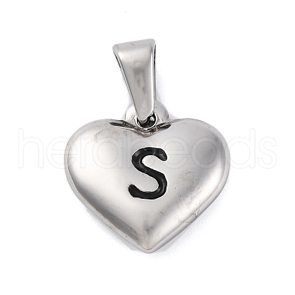 304 Stainless Steel Pendants STAS-P278-01S-P-1-1