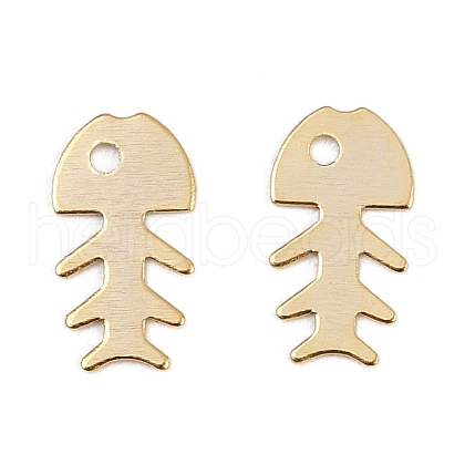 Brass Pendants KK-P310-13G-1