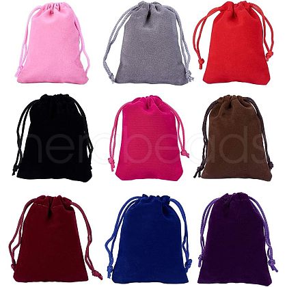 Rectangle Velvet Pouches TP-NB0001-02-1