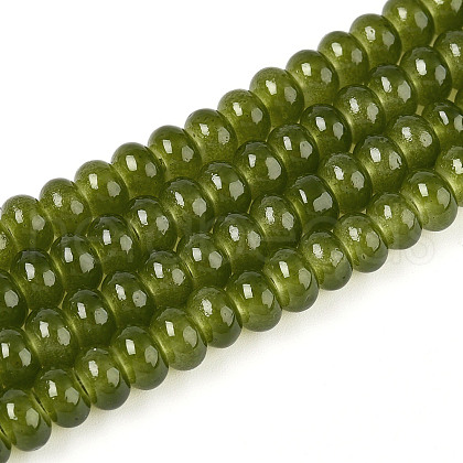 Imitation Jade Glass Beads DGLA-ZX002-6mm-02D-1