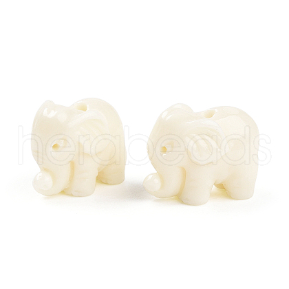Dyed Elephant Synthetic Coral Beads CORA-S002-03-1