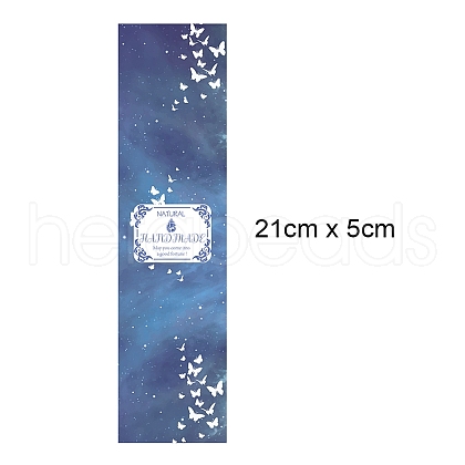 Starry Sky Theeme Handmade Soap Paper Tag DIY-WH0243-384-1