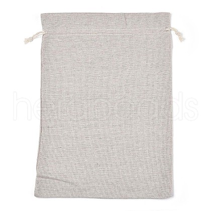 Cotton Cloth Packing Pouches Drawstring Bags ABAG-R011-25X35-01-1