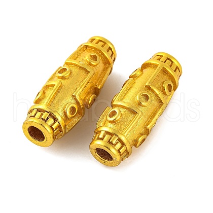 Brass European Beads KK-G502-18B-G-1