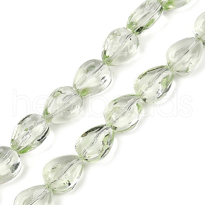 Transparent Glass Beads Strands GLAA-H038-03B-1