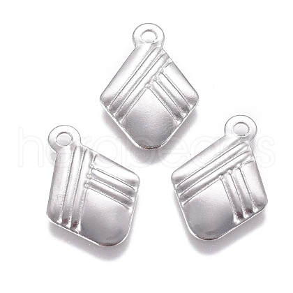 Tarnish Resistant 304 Stainless Steel Pendants STAS-M274-064P-1