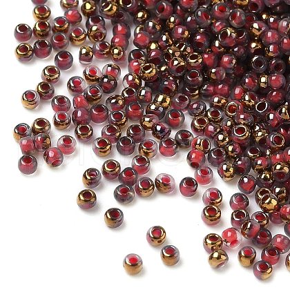 Electroplated Glass Beads GLAA-Q120-02A-01-1