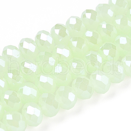 Electroplate Glass Beads Strands EGLA-A044-J3mm-A01-1