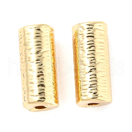 Rack Plating Alloy Beads PALLOY-D023-33G-1