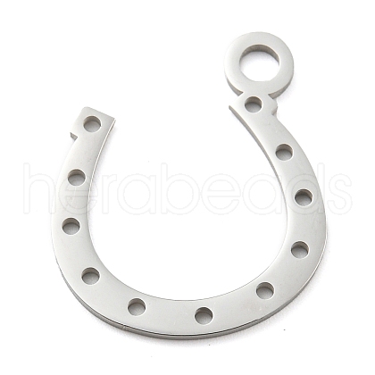 Non-Tarnish 304 Stainless Steel Pendants STAS-B056-13P-02-1