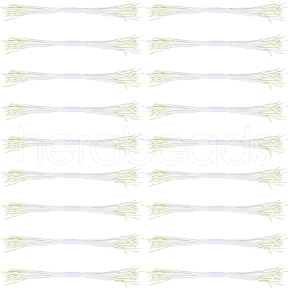 Rope with Plaster Artificial Fzlower Core for Hairpin Accessories DIY-WH20010-10B-1