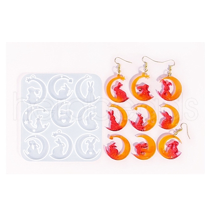 DIY Pendant Molds AJEW-U023-04C-1