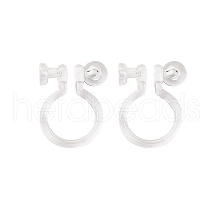 Silicone Clip-on Earring Findings FIND-K019-01C-1