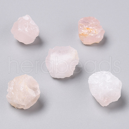 Rough Natural Rose Quartz Beads G-H239-03B-1