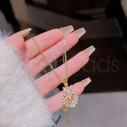 Stainless Steel Cable Chain Necklaces FS-WG30730-19-1
