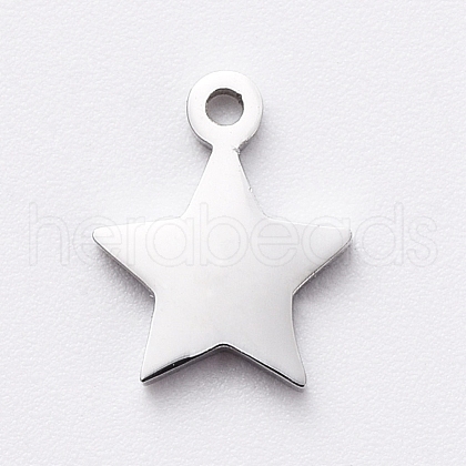 Non-Tarnish 304 Stainless Steel Charms STAS-G215-16-P02-1