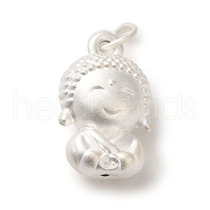 925 Sterling Silver Buddha Charms STER-K180-07S-1