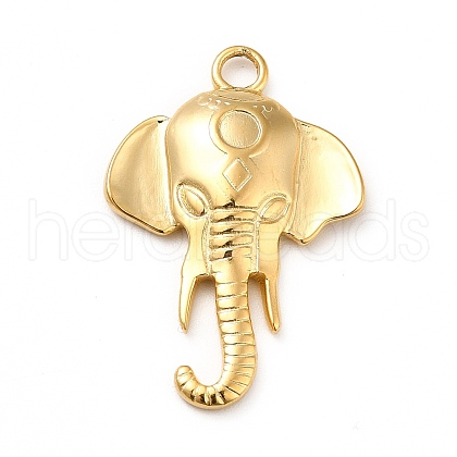 Ion Plating(IP) 304 Stainless Steel Pendants STAS-H172-09G-1