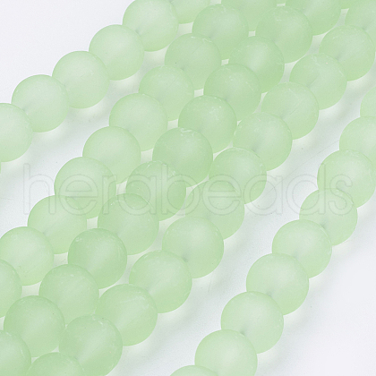 Transparent Glass Bead Strands X-GLAA-S031-12mm-29-1