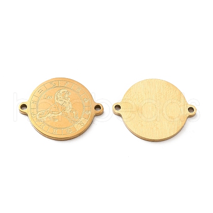 Ion Plating(IP) 304 Stainless Steel Connector Charms STAS-C074-11G-07-1