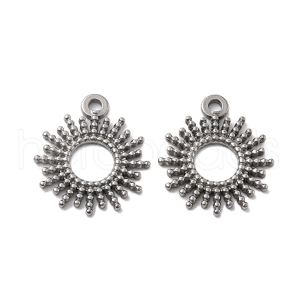 304 Stainless Steel Pendants STAS-V002-06P-1