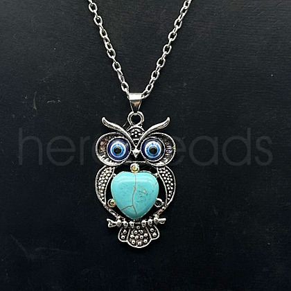 Fashionable Alloy Pendant Necklaces TA1820-10-1