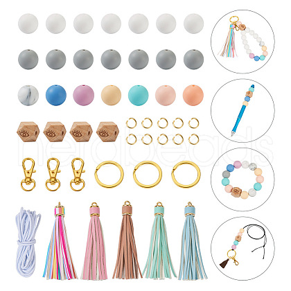 DIY Keychain Wristlet Making Kit DIY-TA0004-21-1