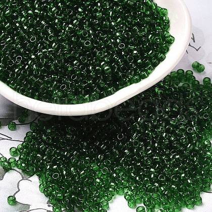 Transparent Colours Glass Round Seed Beads SEED-B001-06A-07-1