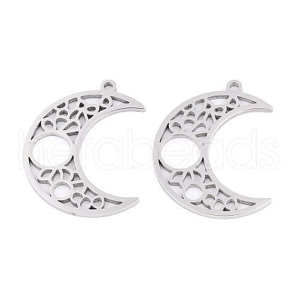 304 Stainless Steel Pendants STAS-N108-33P-1