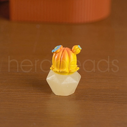 Resin Cactus Sculpture Display Decorations PW-WG011A5-06-1