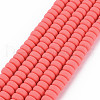 Handmade Polymer Clay Beads Strands CLAY-N008-20-2