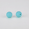 Round Silicone Focal Beads SI-JX0046A-46-2