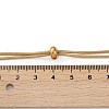 Ion Plating(IP) Adjustable 304 Stainless Steel Slider Necklaces NJEW-L156-004G-4