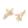 Brass Pendants KK-N234-09G-2