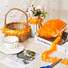 Gorgecraft 10M 2-Layer Polyester Pleated Lace Trim Ribbon DIY-GF0008-89A-4