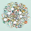   100Pcs Glass Cabochons GLAA-PH0001-16C-6