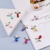 Craftdady 80Pcs 2 Style Imitation Pearl Acrylic Pendants OACR-CD0001-07-4