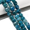 Dyed Natural Agate Beads Strands G-H087-E01-01A-1