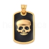 304 Stainless Steel Enamel Pendants STAS-U043-06A-G-1