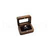 Magnetic Wooden Ring Storage Boxes WOCR-PW0001-071C-1