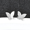 304 Stainless Steel Stud Earrings EJEW-H161-01P-D-1